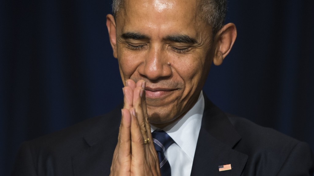 President Obama at the National Prayer Breakfast