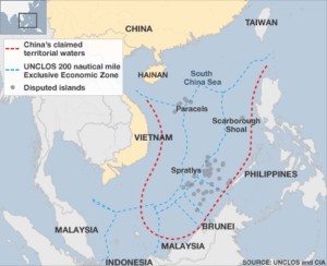 The South China Sea - and the competing claims of the little atolls and reefs that form the Spratly and Paracel Islands