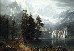 ALBERT BIERSTADT, SIERRA NEVADA - wikipedia