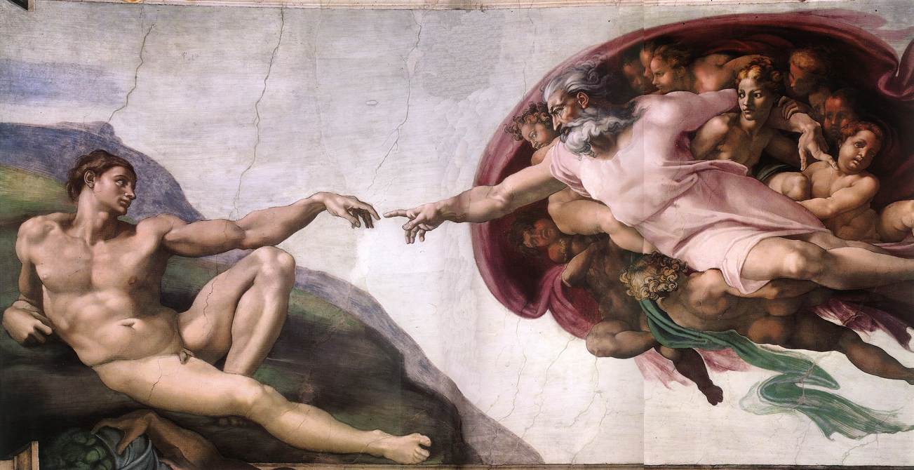 CREATION OF ADAM - SISTINE CHAPEL