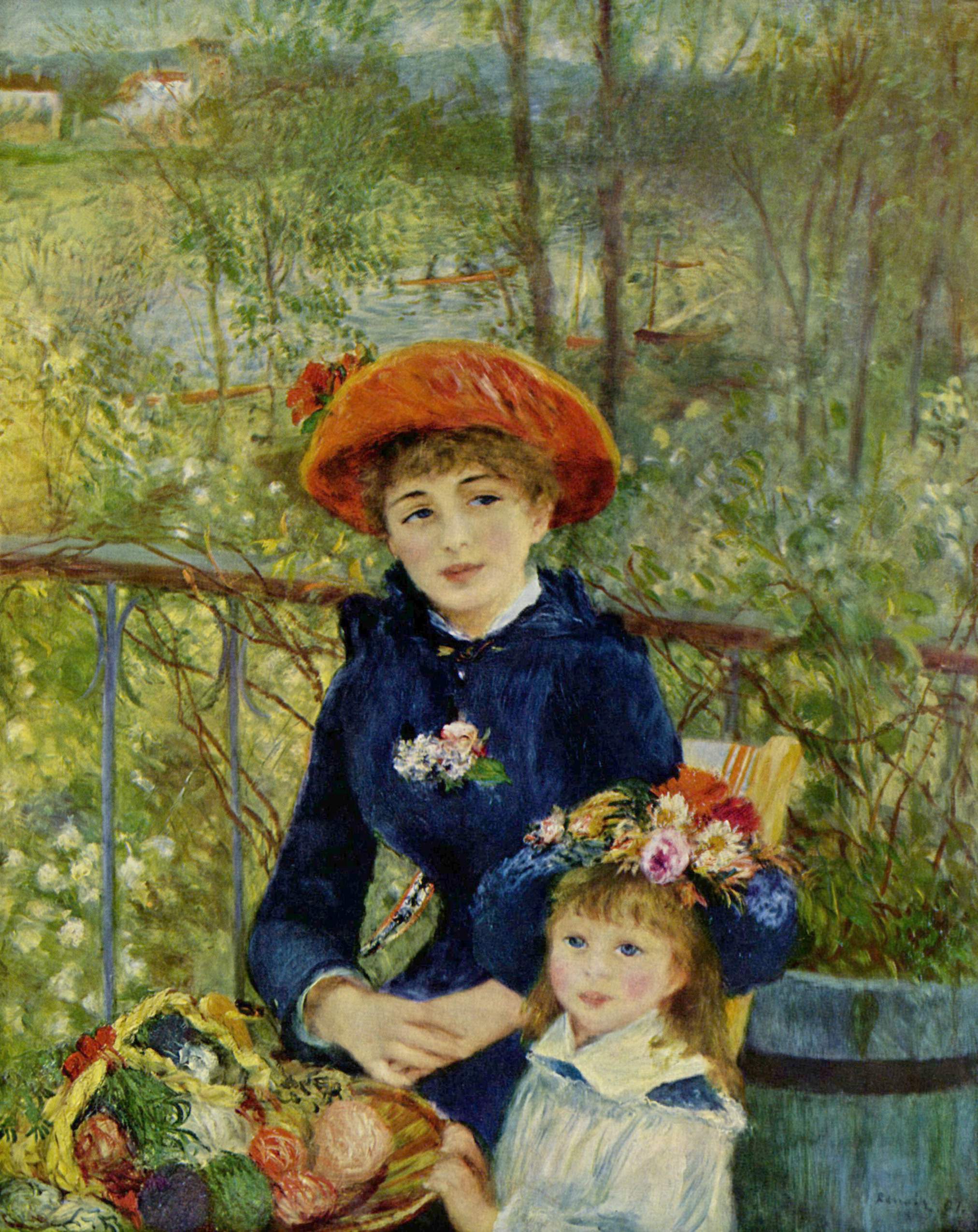 RENOIR  - ON THE TERRACE