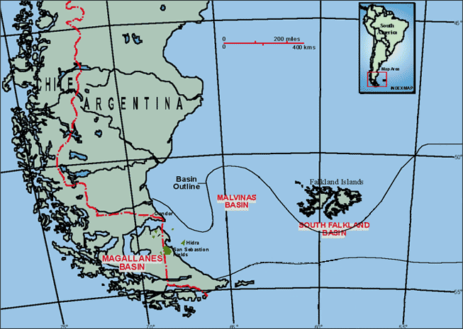 FALKLANDS IN RELATION TO ARGENTINA