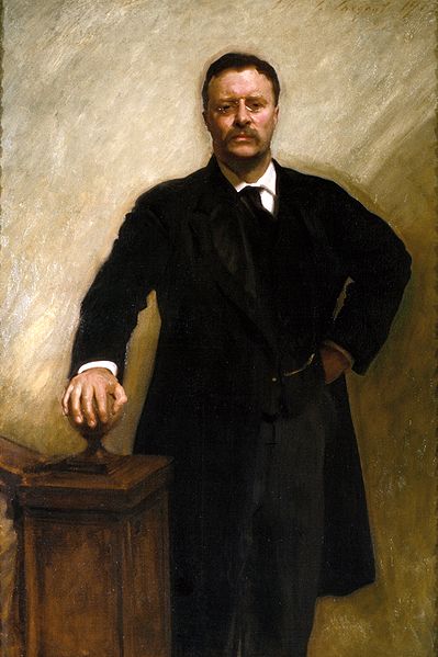 Theodore Roosevelt-John Singer Sargent (wikipedia)