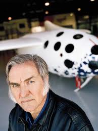 Burt Ratan with Space Ship One