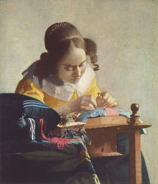 VERMEER THE LACEMAKER - wikipedia