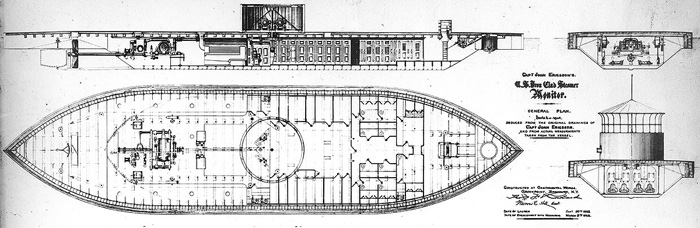 plan-of-the-uss-monitor - US Naval History and Heritage Command