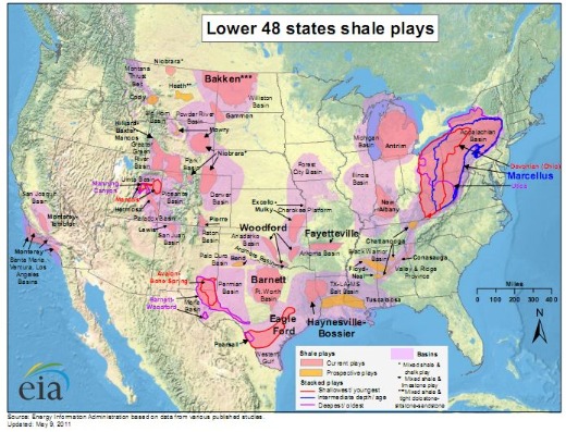 THE OIL SHALE ZONES USA