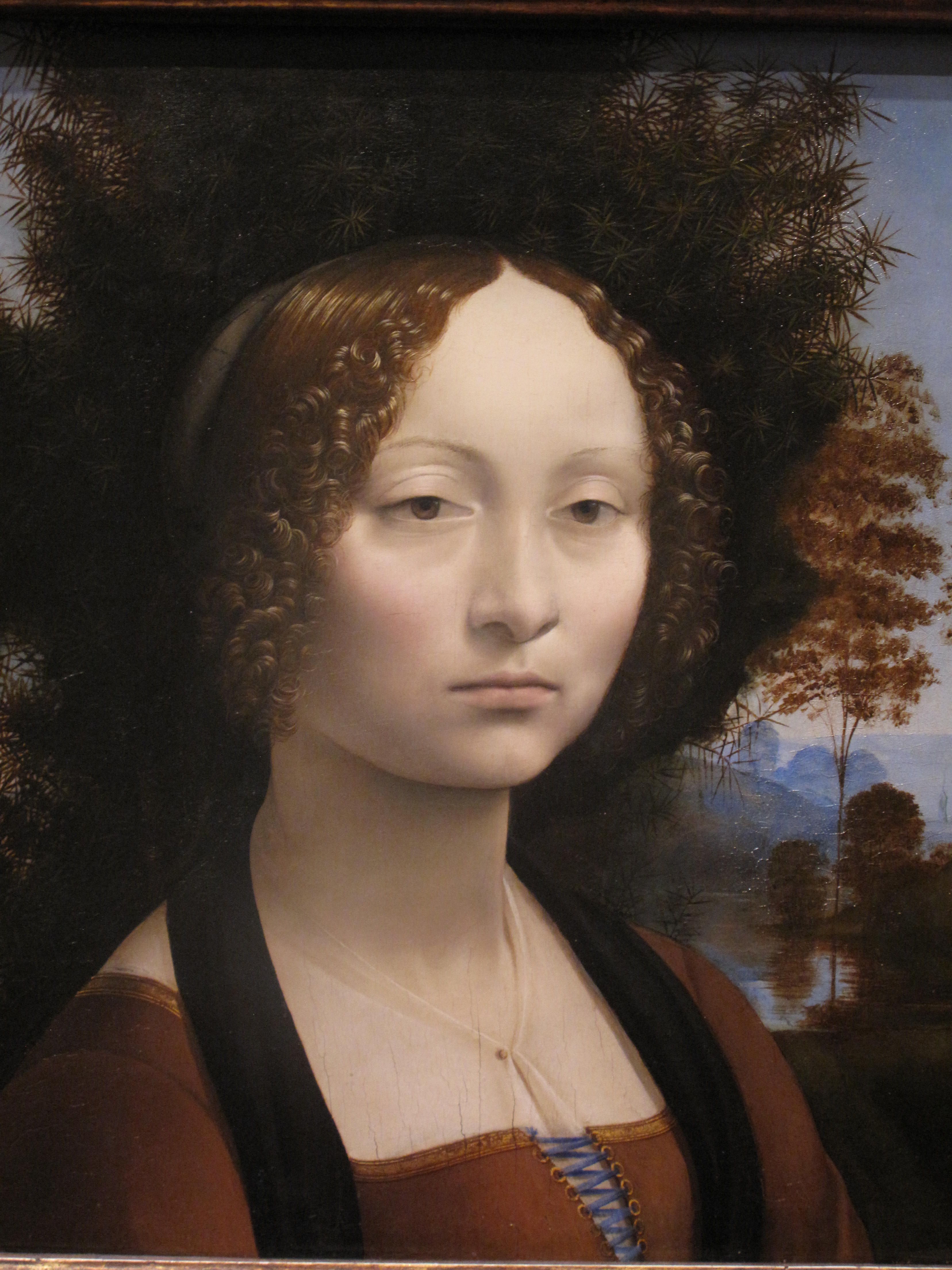 Ginevra de Benci- DaVinci- National Gallery of Art