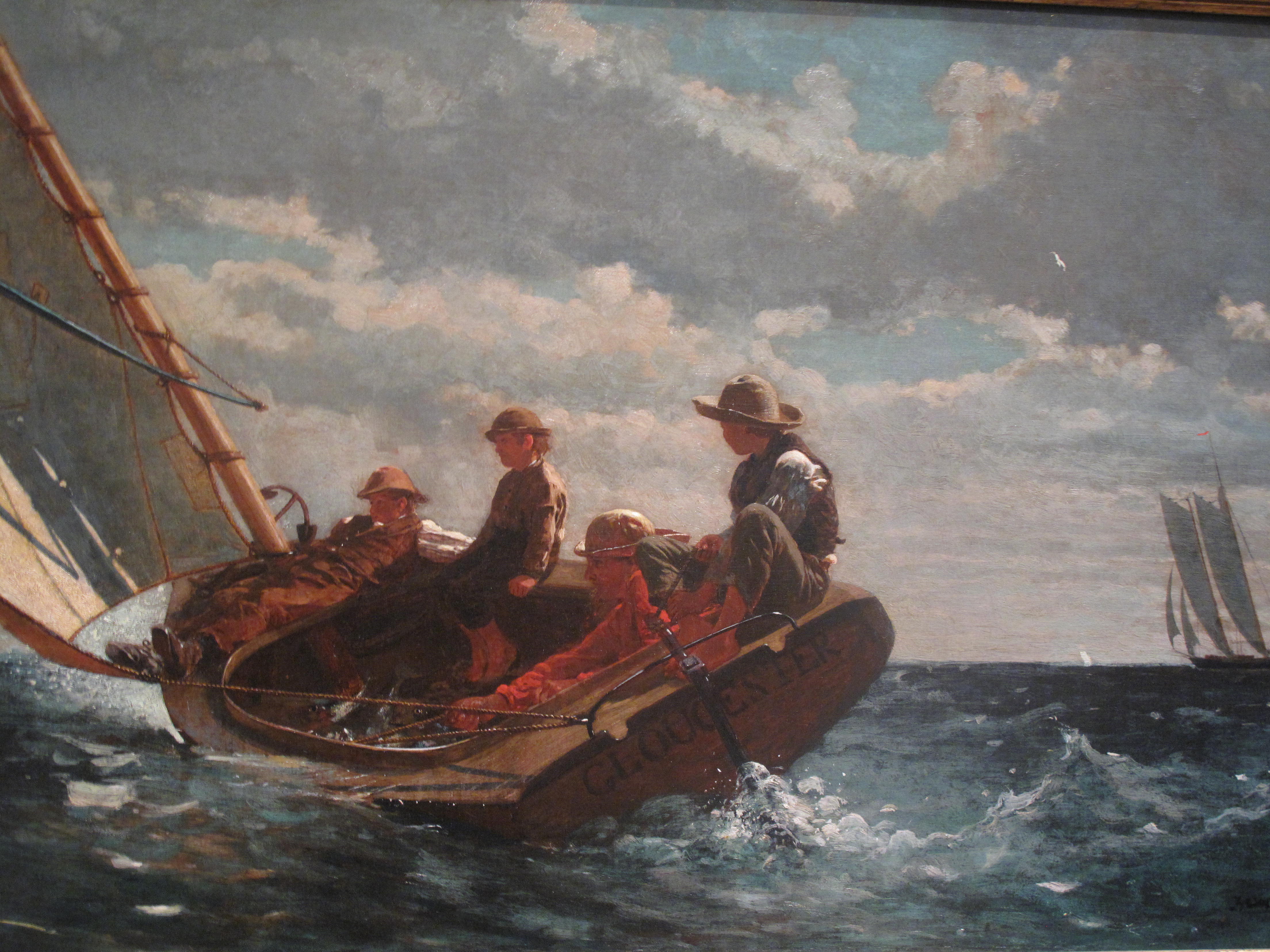 Breezing Up - Winslow Homer - National Gallery of Art
