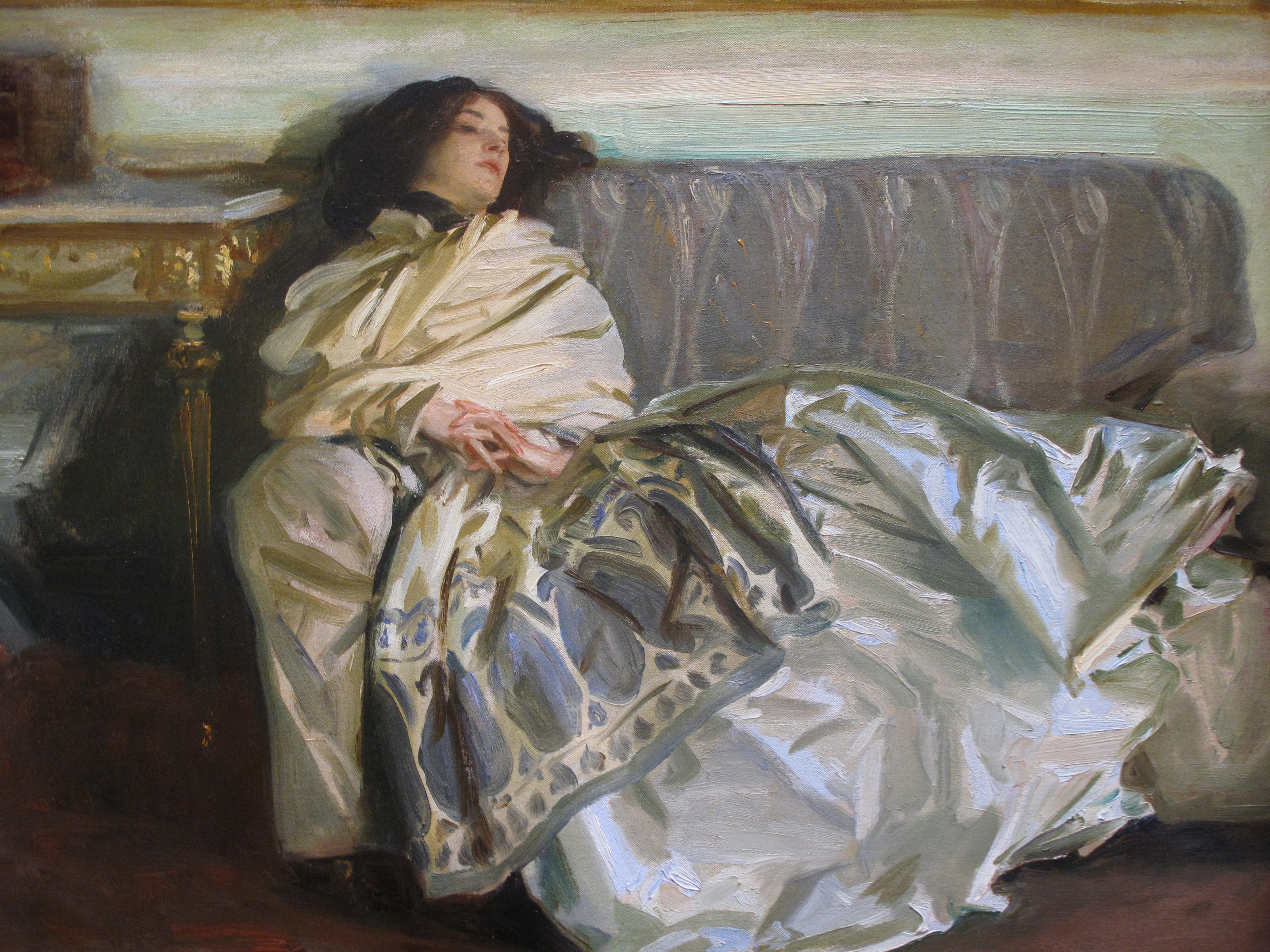 Repose - Singer Sargent - National Gallery of Art
