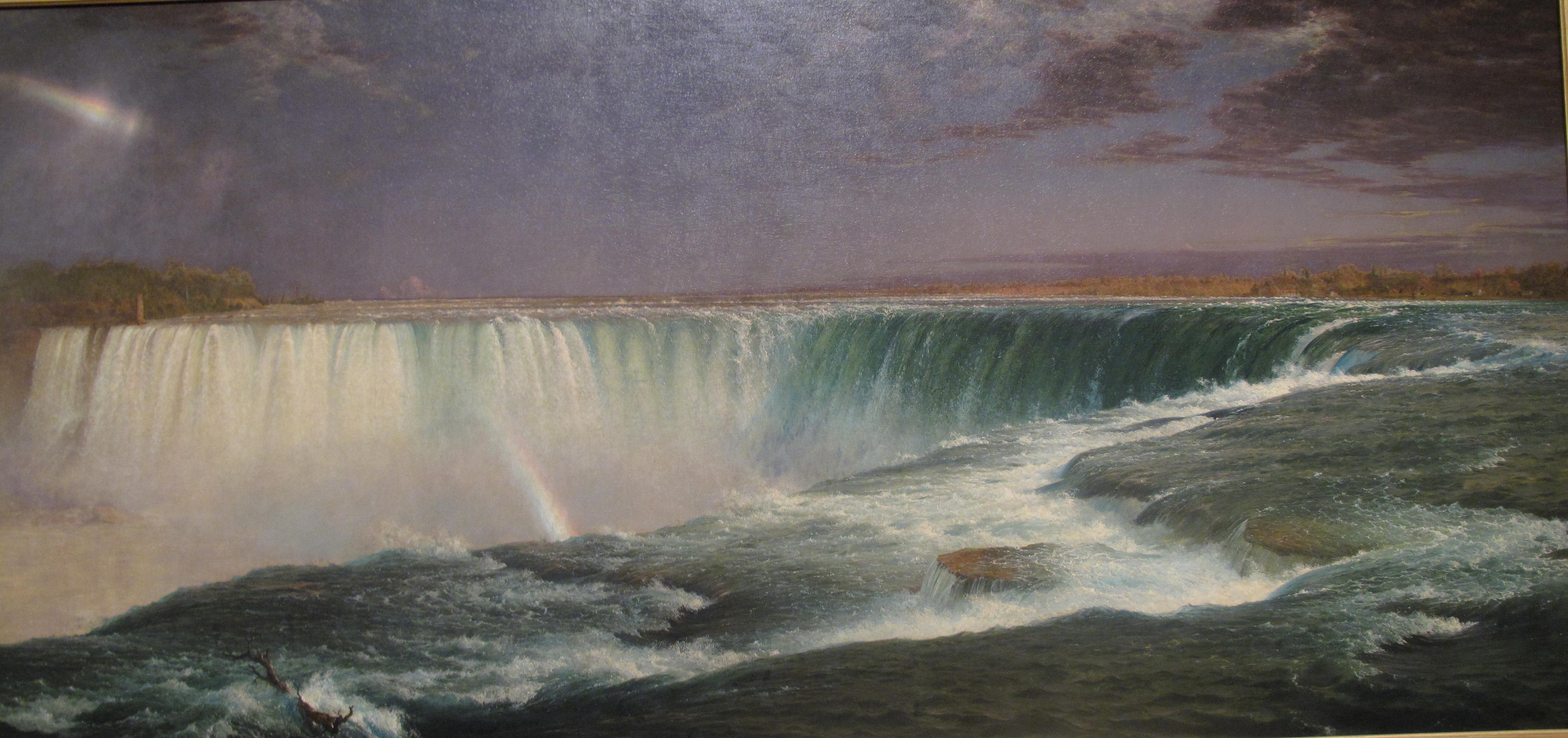 Niagara Falls- Frederic Edwin Church- Corcoran Gallery