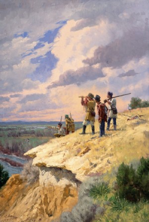 The River Rochejhone April 25, 1805