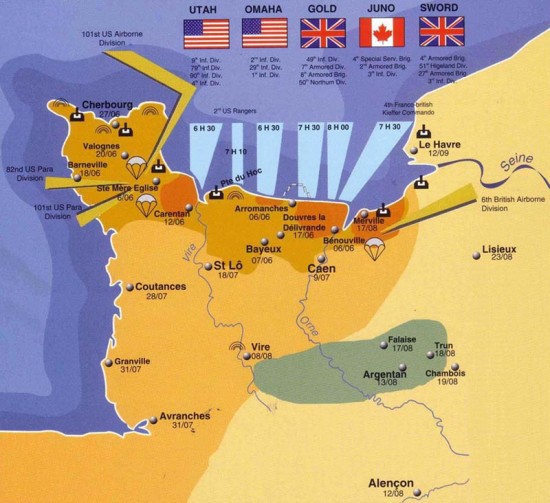 D Day Normandy June 6th 1944