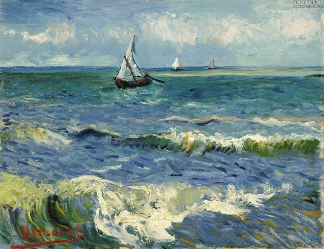 Seascape near Les Saintes-Maries-de-la-Mer, 1888